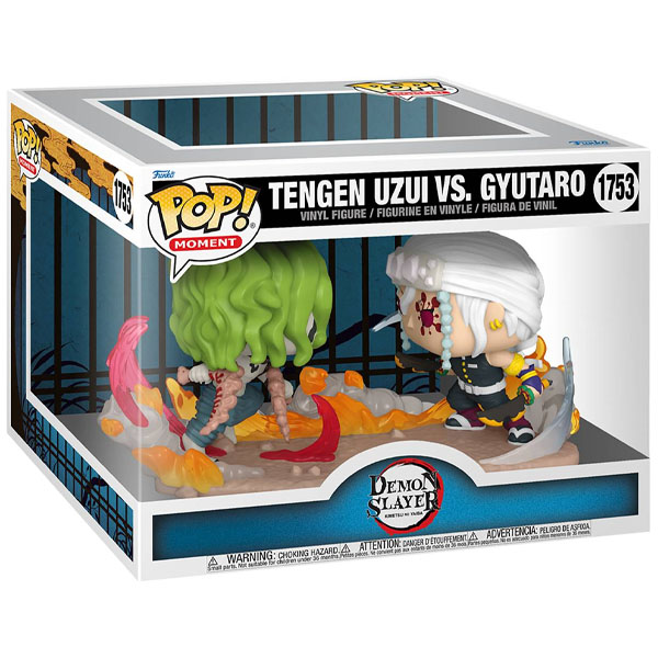 Funko POP #1753 Moment Demon Slayer Moment Tengen Uzui vs Gyutaro Figure